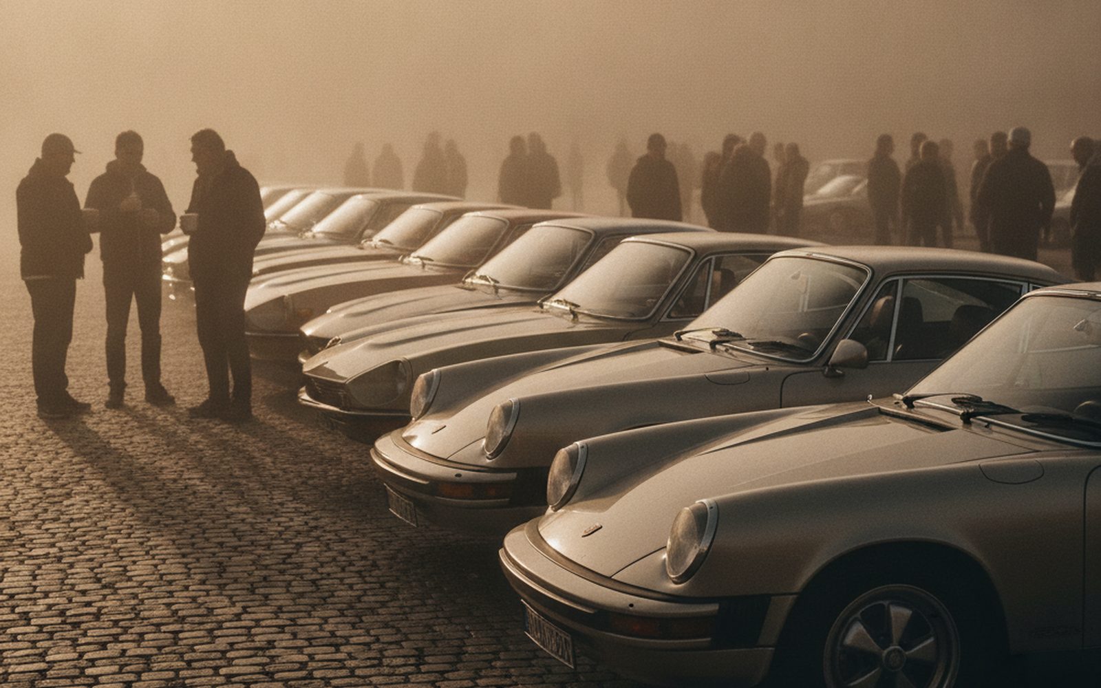 Cars & Coffee gathering — Chrome and Coffee
